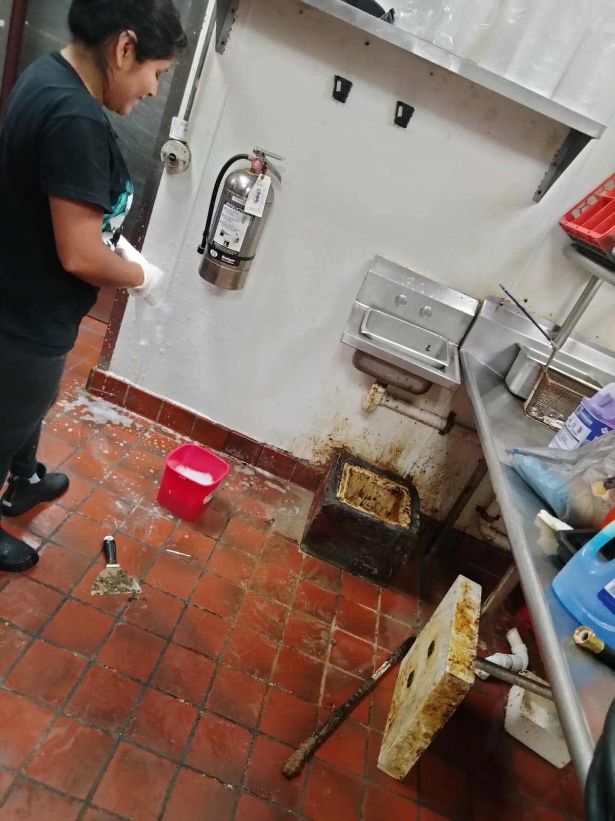 Kitchen Cleaning - Before