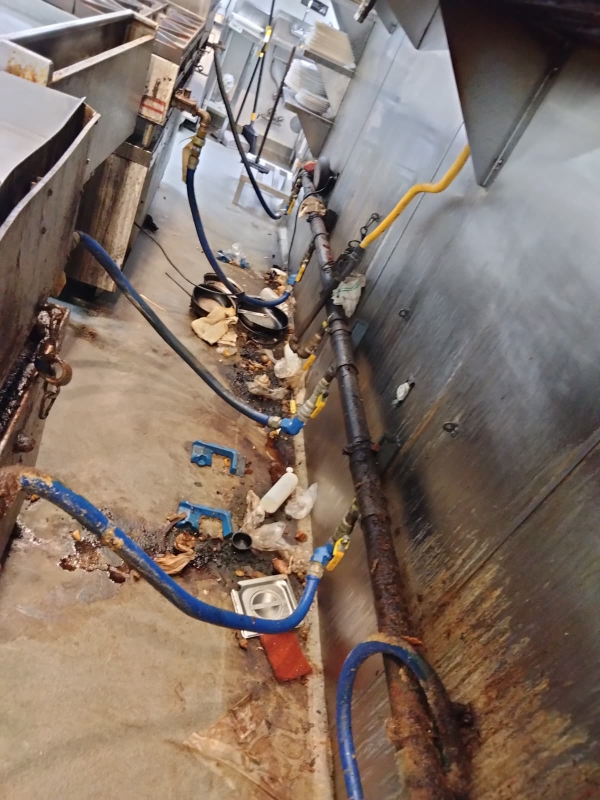 Kitchen Cleaning - Before