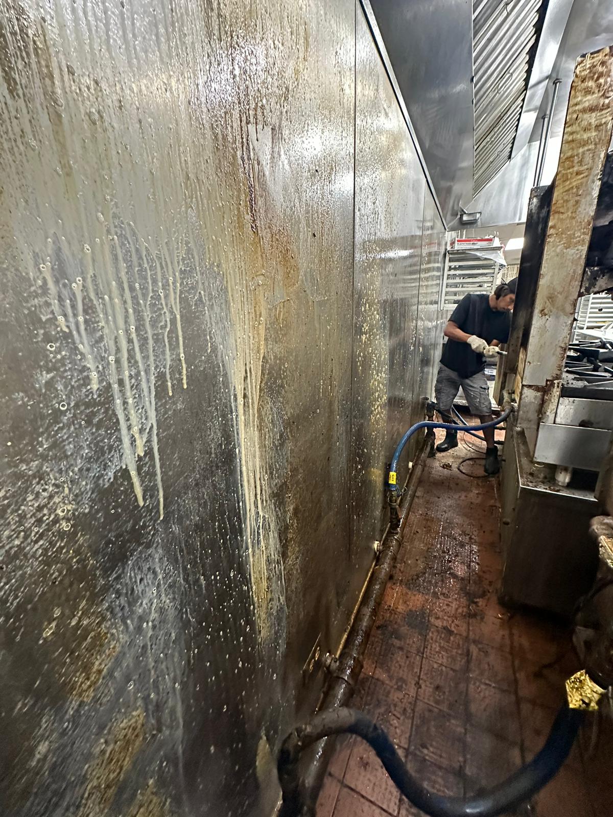 Kitchen Cleaning - Before