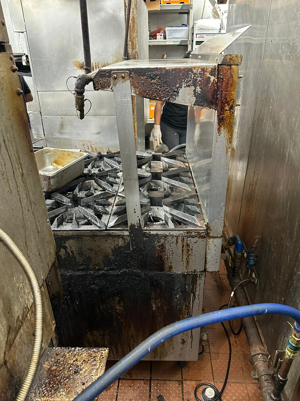 Kitchen Cleaning - Before