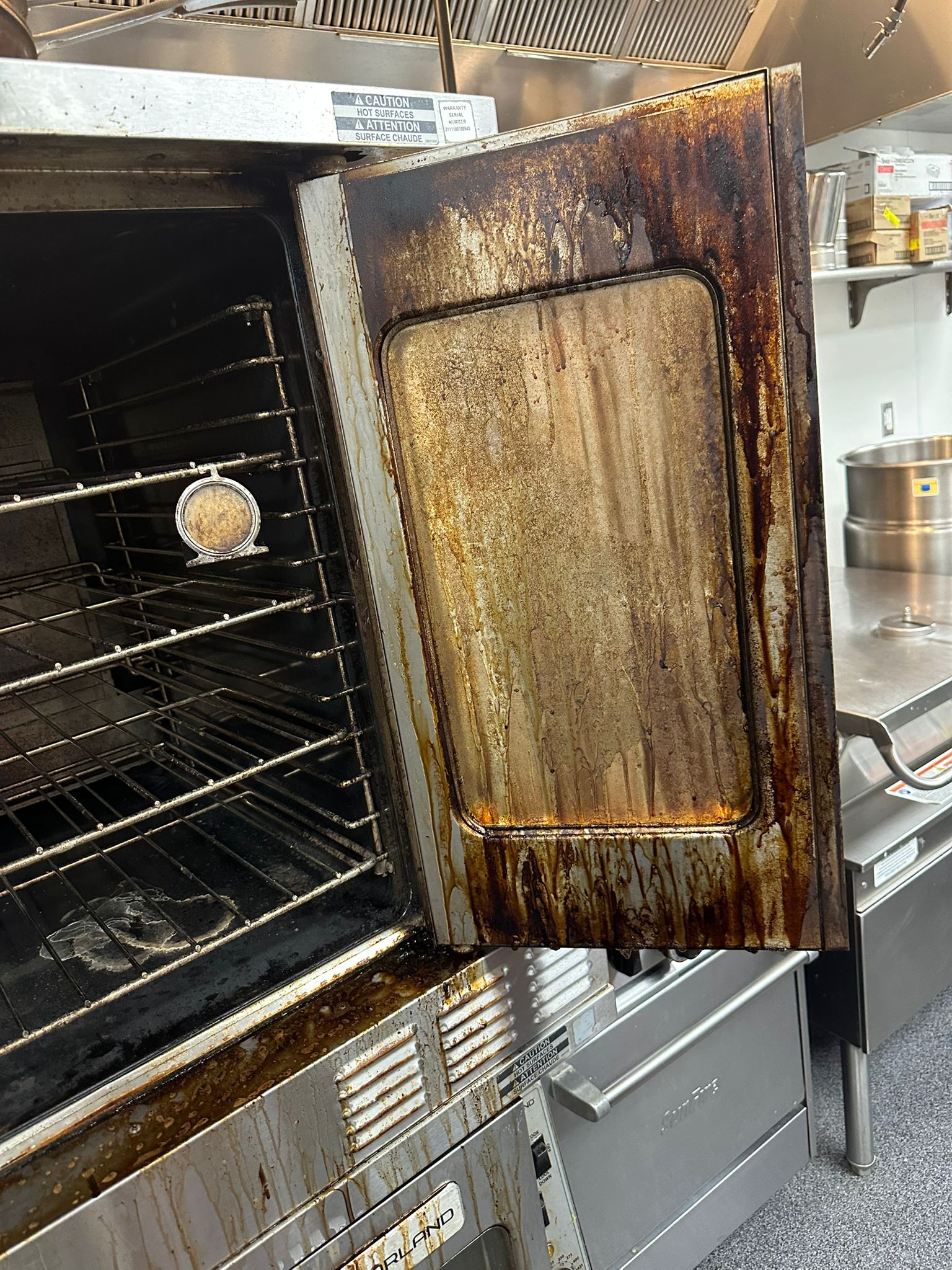 Kitchen Cleaning - Before