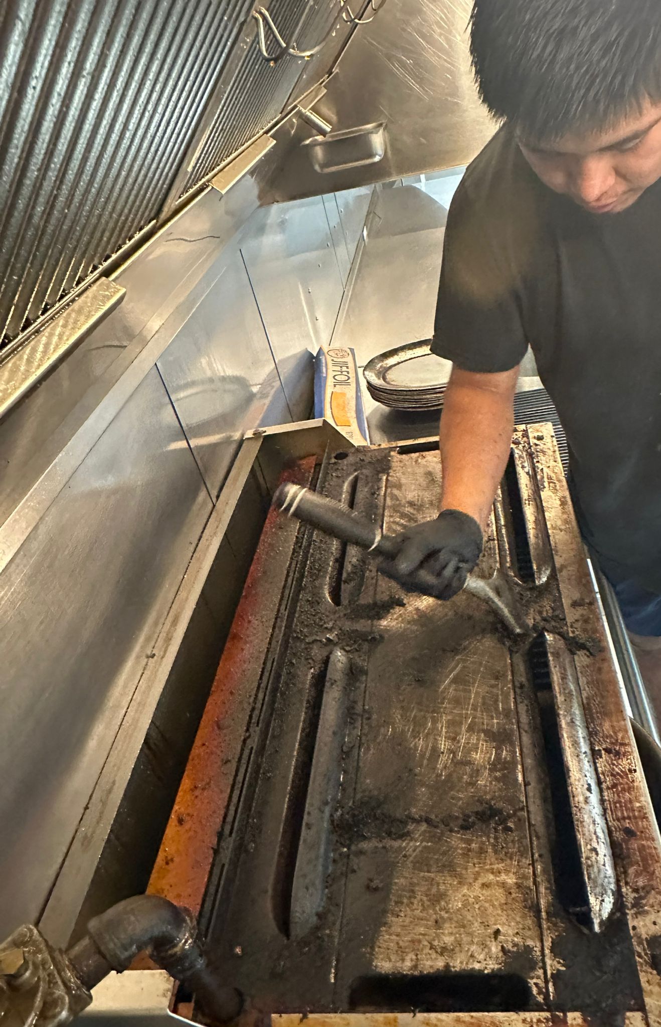 Kitchen Cleaning - Before